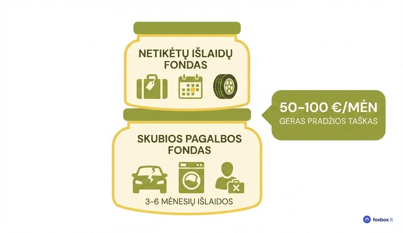 Šeimos biudžeto sudarymo 4 žingsniai: pajamų surašymas, išlaidų kategorijos, taupymo tikslas ir mėnesinė peržiūra